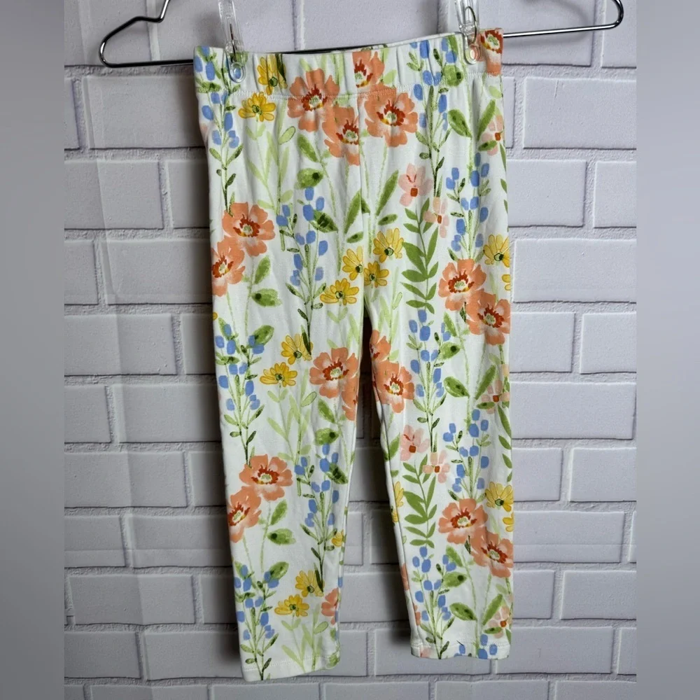 GYMBOREE Colorful Floral and Patterned Leggings Set/6 pieces size 8